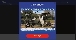 Desktop Screenshot of falconeria.ch