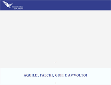 Tablet Screenshot of falconeria.ch